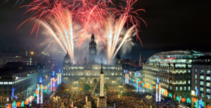 Edinburgh fireworks