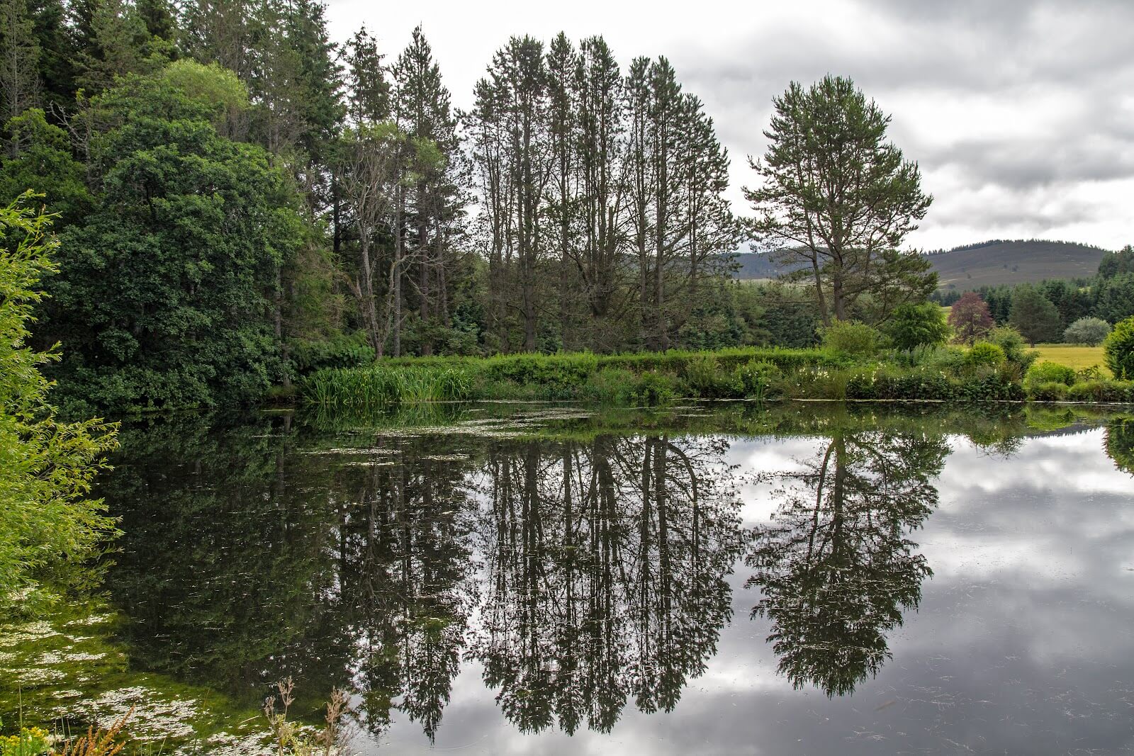 A private lochan on the Candacraig estate, Royal Deeside // Credit: Candacraig