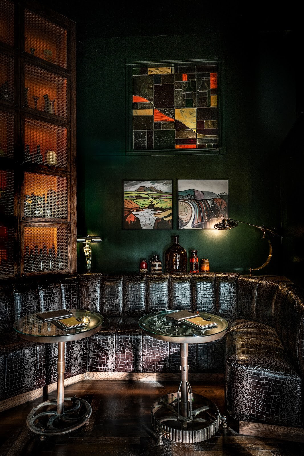 The Islay Bar at Ardbeg House // Credit: Sim Canetty-Clarke